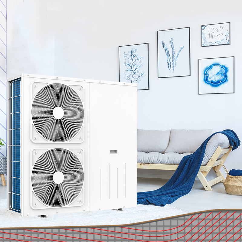 Elektrische Monoblock-Eco-Wärmepumpe zum Heizen und Kühlen