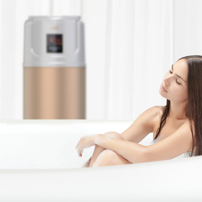Monoblock-Warmwasserbereiter mit hoher Nachfrage und Wärmepumpe für Hotels
